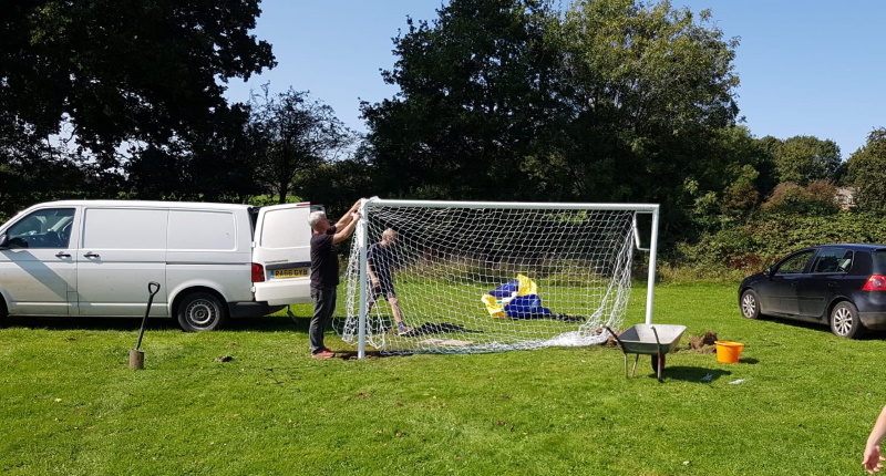 Village Playing Field Goalpost